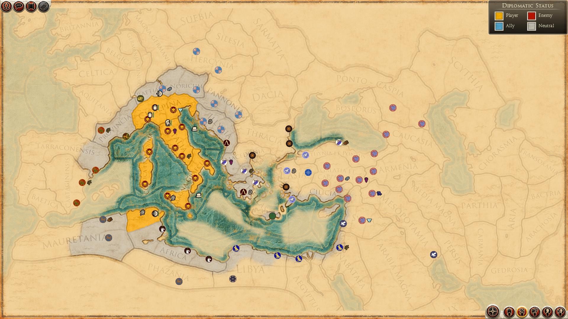 rome total war 2 playable factions